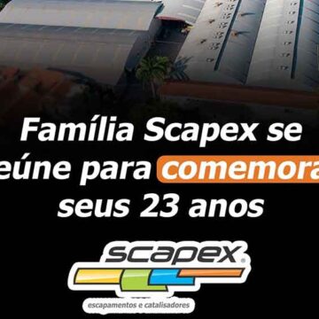 Família Scapex se reúne para comemoração de seus 23 anos