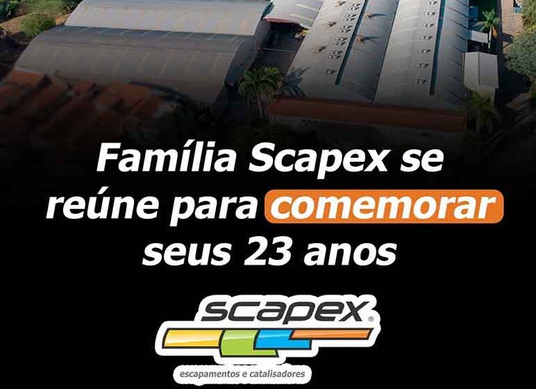 Família Scapex se reúne para comemoração de seus 23 anos