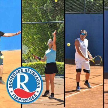 Recreativa reúne 44 tenistas em quatro categorias