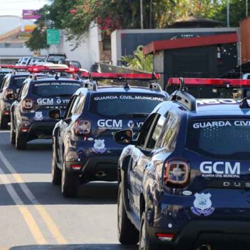 GCM ganha reforço de quatro novas viaturas