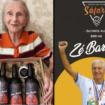 Zé Barreto e Dona Mafalda são homenageados em cerveja artesanal