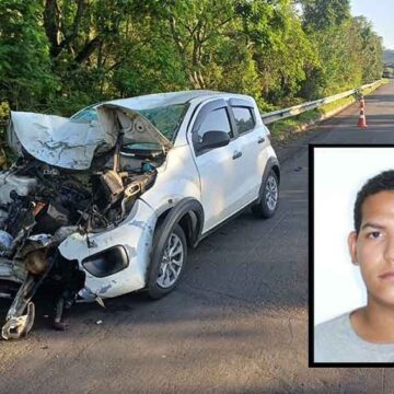 Vítima fatal, motociclista de apenas 20 anos é identificado