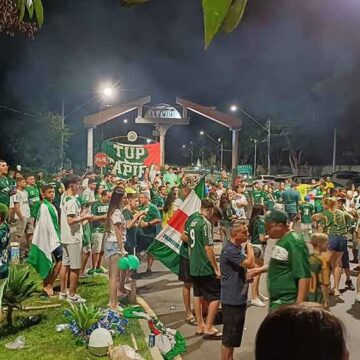 Torcida do Verdão solta o grito de campeão após virada histórica no Brasileiro