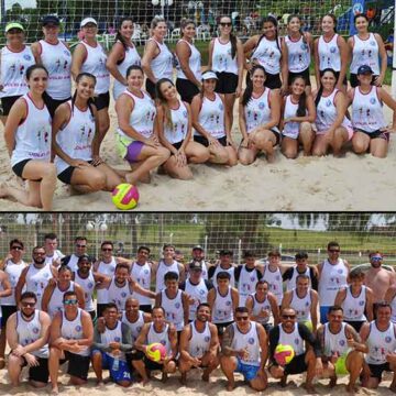 Vôlei de Areia da Recreativa dá show nas quadras