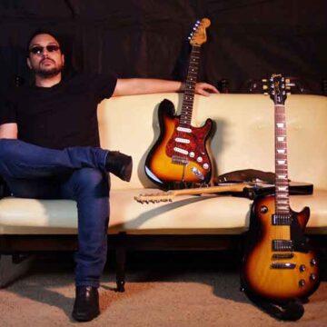 Rodrigo Souza aparece entre os grandes guitarristas do blues nacional