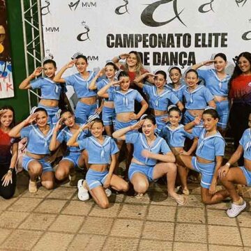 Recreativa é bronze no 8º Campeonato Elite de Dança