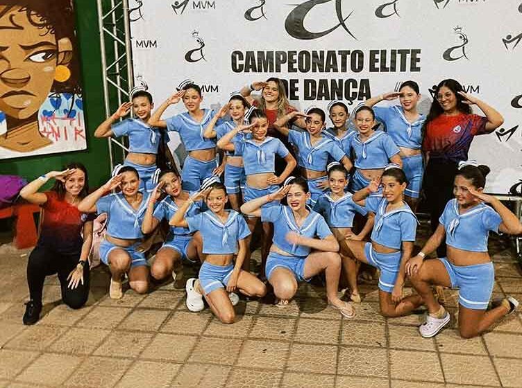 Recreativa é bronze no 8º Campeonato Elite de Dança