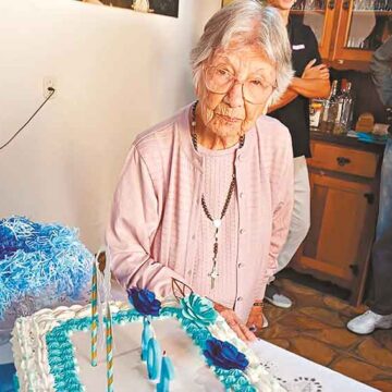 Familiares celebram os 105 anos de “vovó Jacyra”