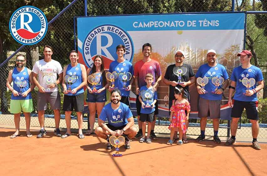 Recreativa realiza Torneio de Tênis com sete categorias