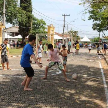 Parque estará repleto de atrações para às crianças neste sábado