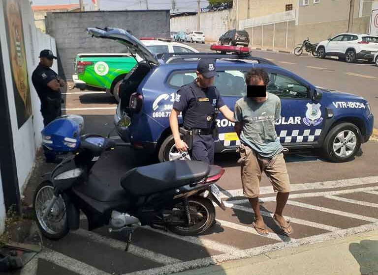 GCM detém homem após furto em mercado no Barão