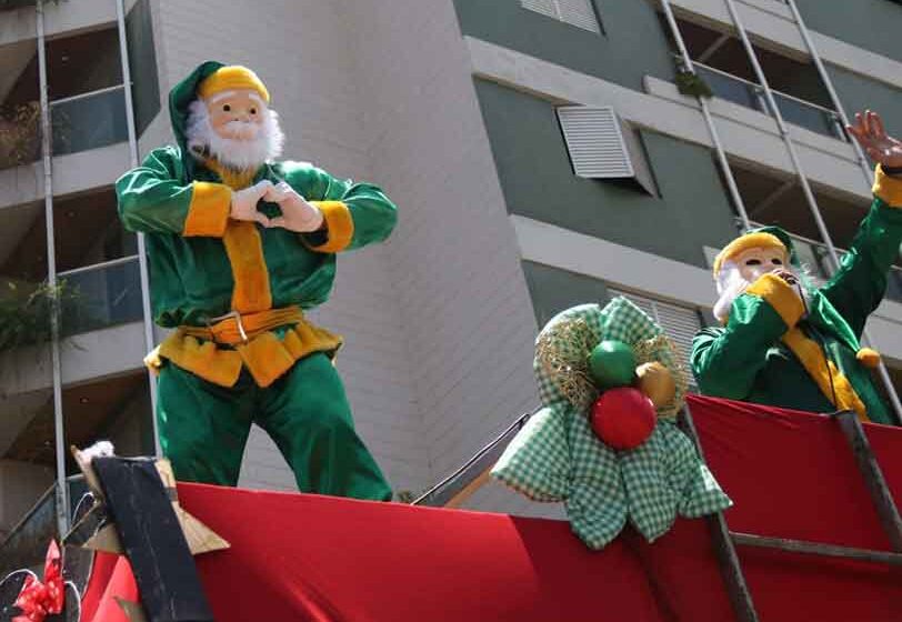 A magia do Natal dos Noéis Anônimos terá seu ponto alto no Centro neste sábado