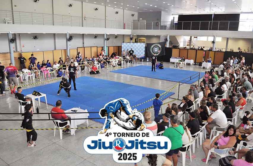 90 lutadores encararam o 4º Torneio de Jiu-Jítsu da Recreativa