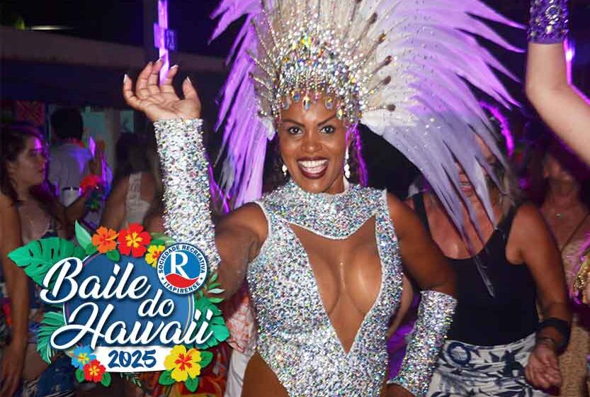 Baile do Hawaii 2025 da Recreativa é marcado pelo samba e muita diversão