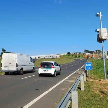 Novos radares são instalados nas rodovias que passam pelo município; Itapira/Guaçu recebe três