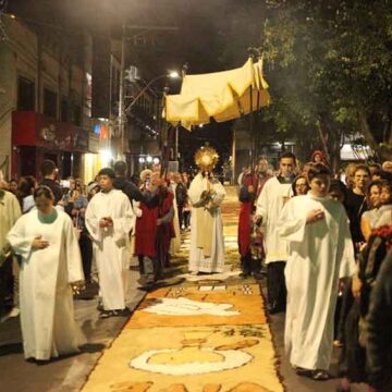 Corpus Christi: procissão seguirá até a Paróquia de São Benedito