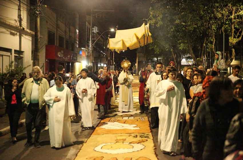 Corpus Christi: procissão seguirá até a Paróquia de São Benedito