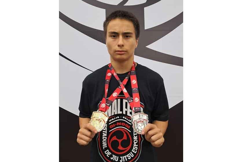 Lucca Royce é campeão Paulista de jiu-jítsu