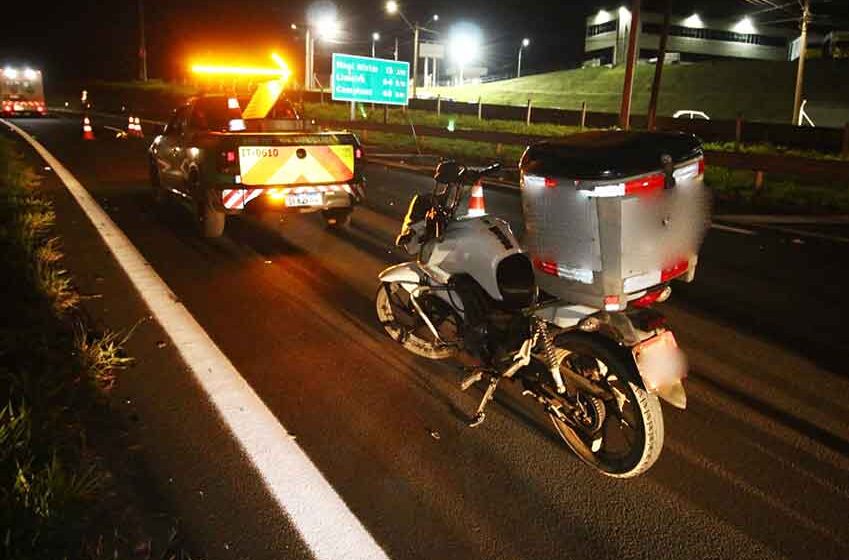Motociclista morre após atingir capivara e ser atropelado na SP-147