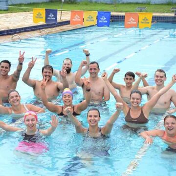 FG Academia agita Centro Esportivo com treino de alta intensidade dentro e fora d’água